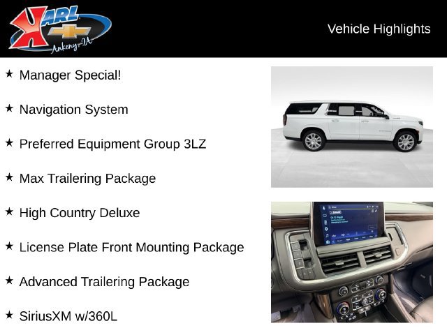 Certified 2024 Chevrolet Suburban High Country AWD/4WD image 2