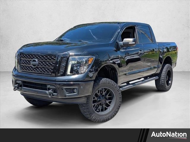 Used 2019 Nissan Titan SL w/ Midnight Edition AWD/4WD image 1
