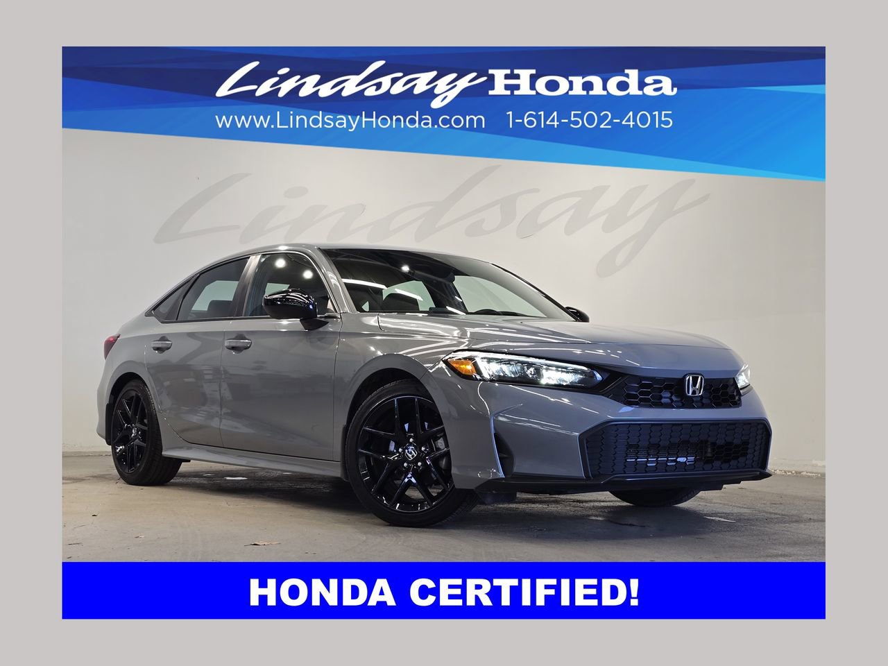 Certified 2025 Honda Civic Sport