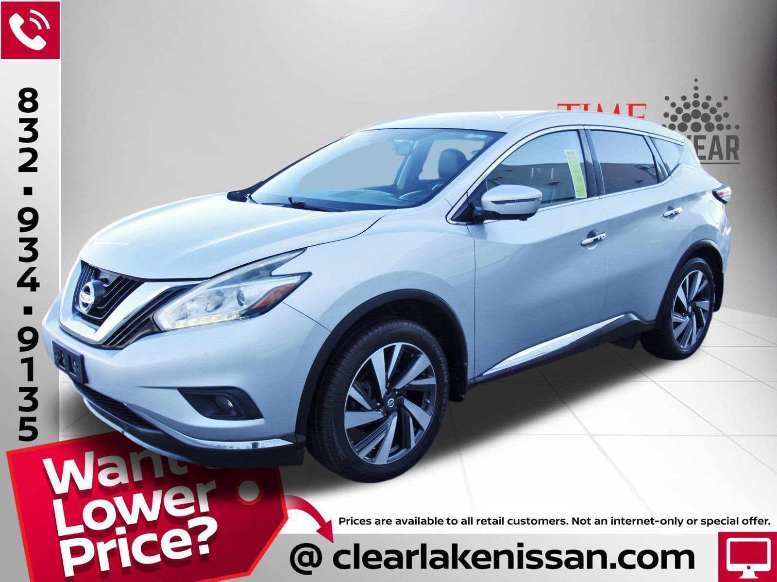 Used 2017 Nissan Murano Platinum w/ Platinum Technology Package image 3