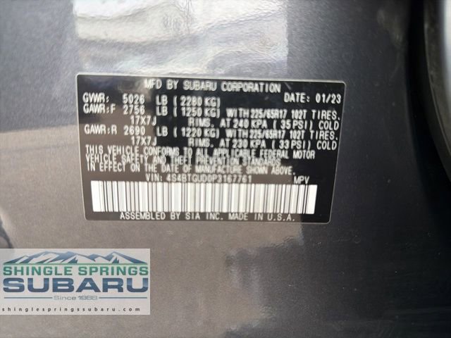 Certified 2023 Subaru Outback Wilderness image 68