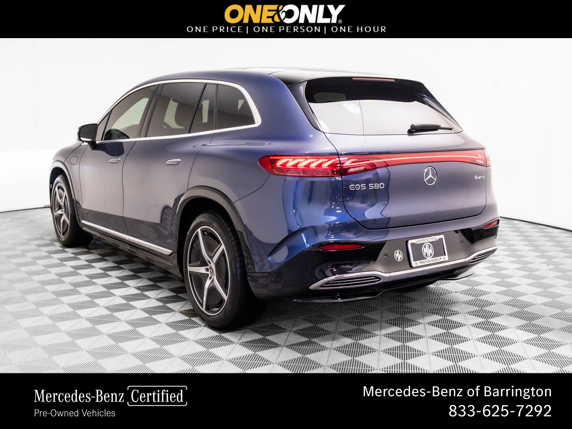 Certified 2023 Mercedes-Benz EQS 580 4MATIC SUV video 3