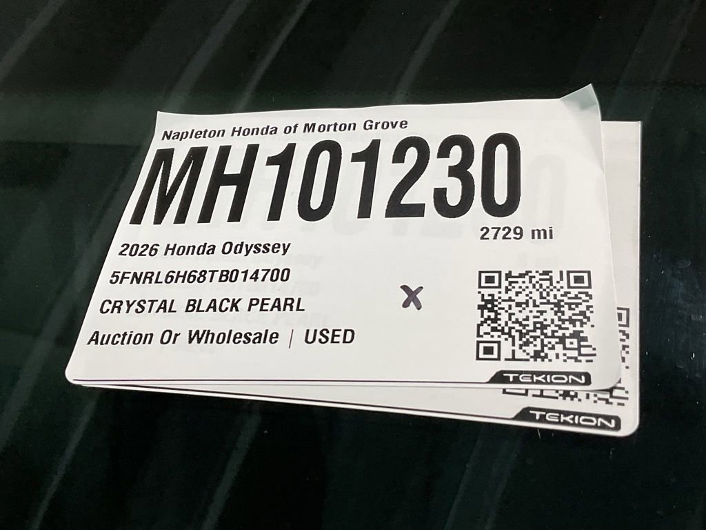 Certified 2026 Honda Odyssey EX-L image 35