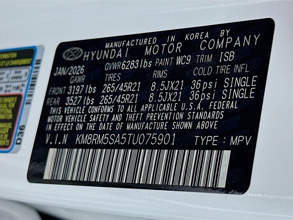 Certified 2026 Hyundai Palisade Calligraphy FWD image 33