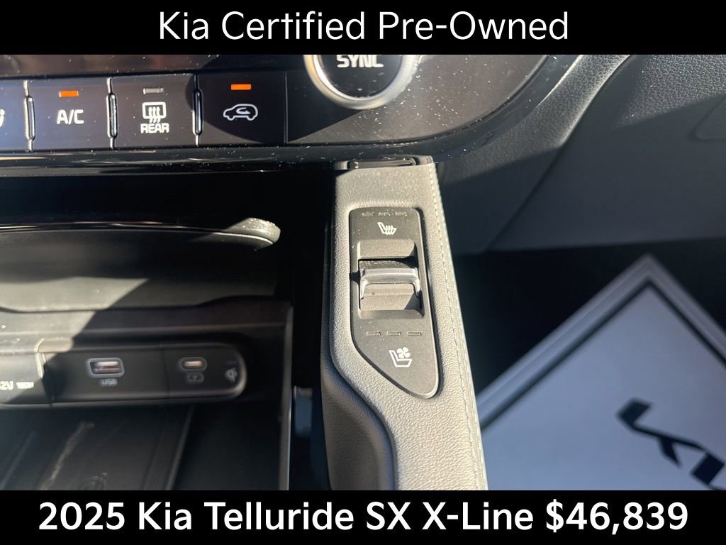 Certified 2025 Kia Telluride SX X-Line AWD/4WD image 32