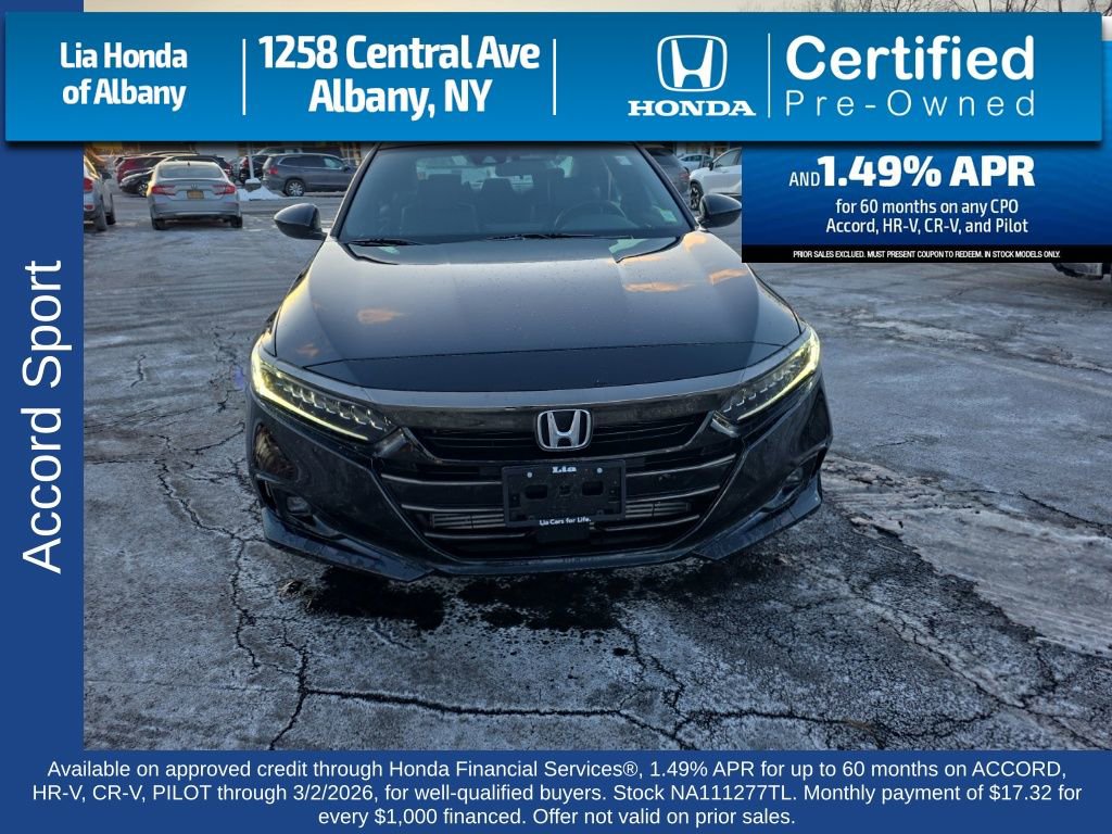 Certified 2022 Honda Accord Sport video 2