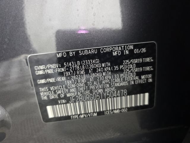New 2026 Subaru Outback Limited XT AWD/4WD image 38