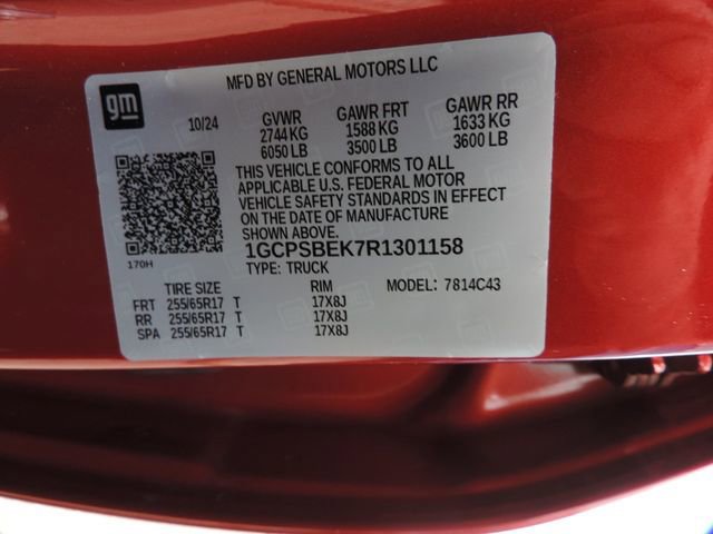 Used 2024 Chevrolet Colorado W/T w/ Safety Package RWD image 19