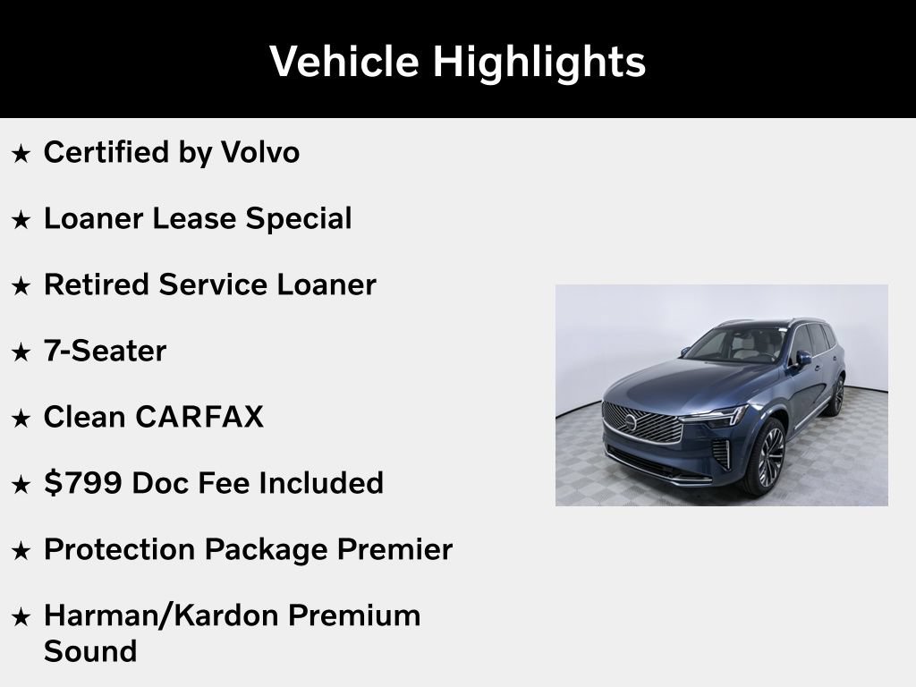 Certified 2026 Volvo XC90 B6 Plus w/ Protection Package Premier AWD/4WD image 5