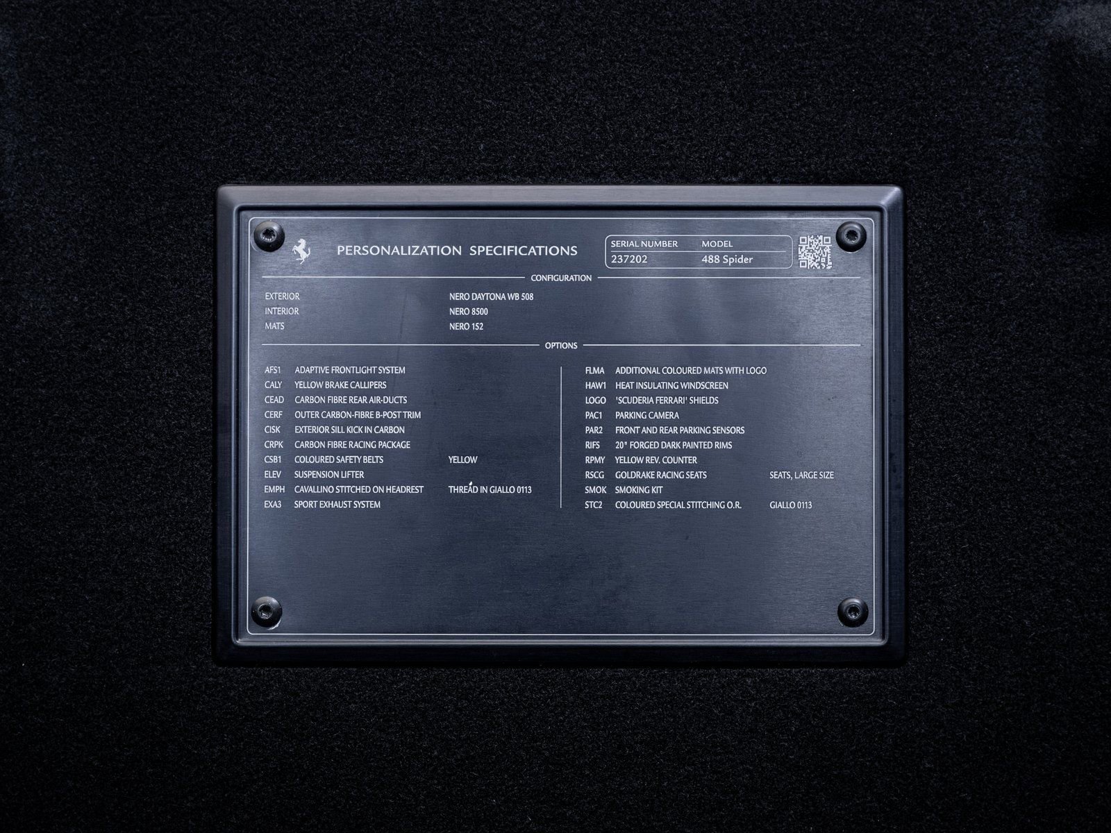 Certified 2018 Ferrari 488 Spider Base image 22