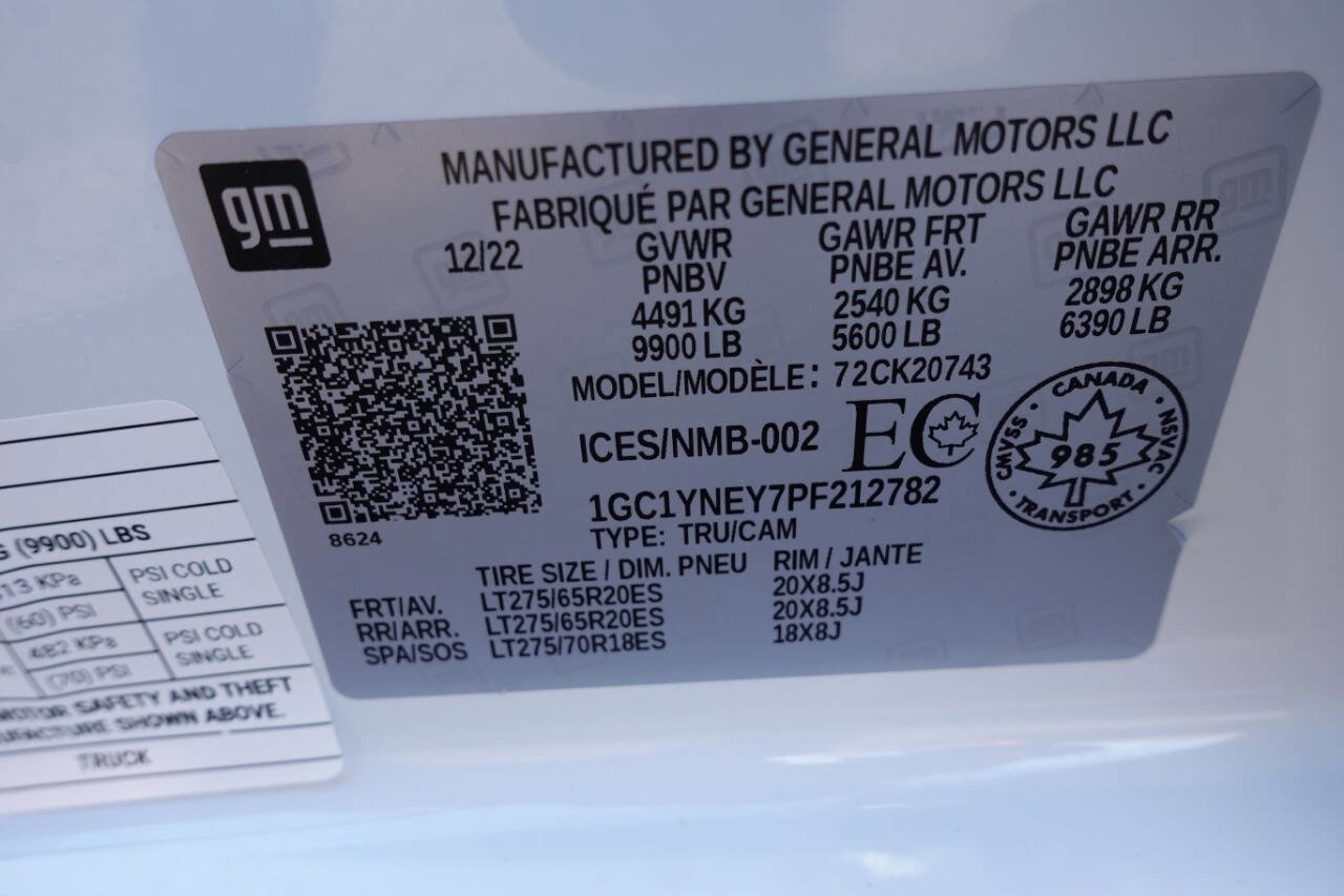 Used 2023 Chevrolet Silverado 2500 LT w/ Z71 Sport Edition image 21