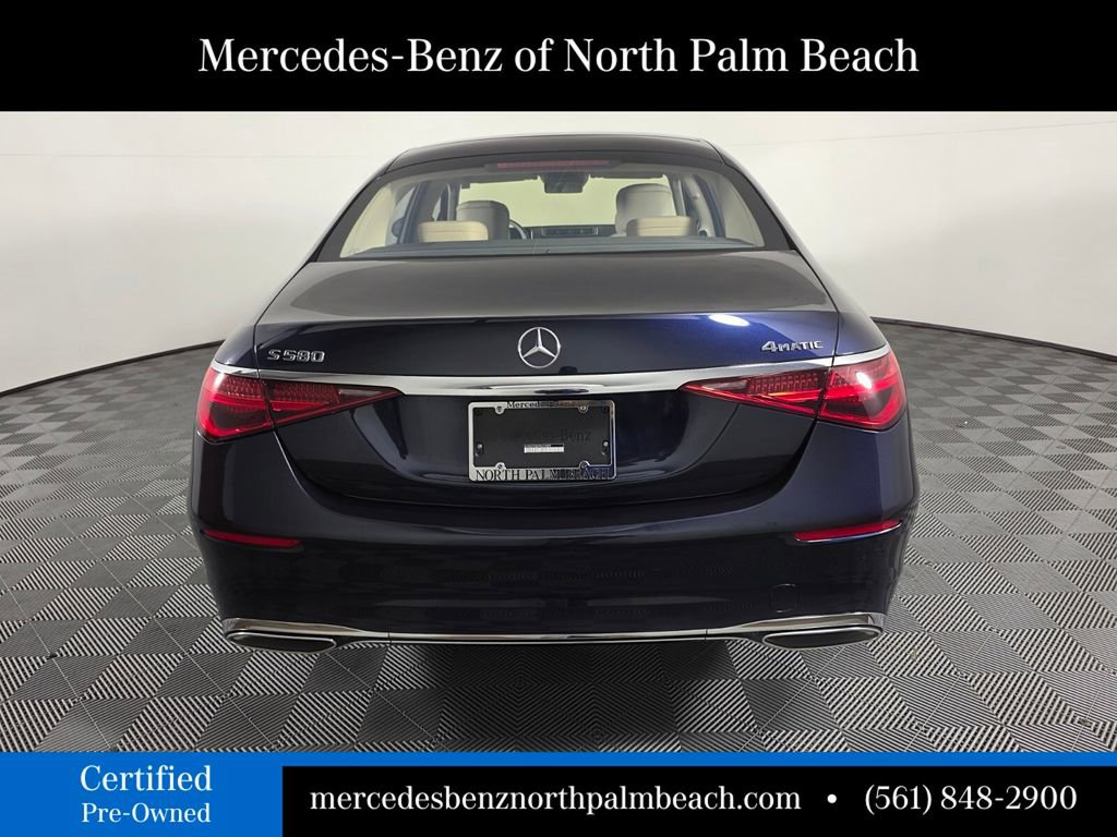 Certified 2023 Mercedes-Benz S 580 4MATIC Sedan image 5