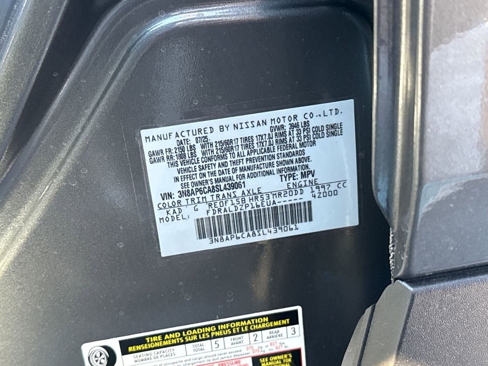 Used 2025 Nissan Kicks SV image 21