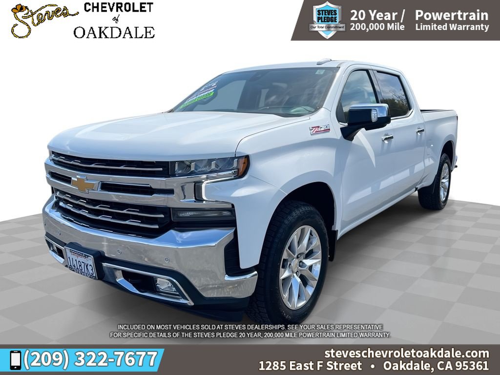 Certified 2022 Chevrolet Silverado 1500 LTZ w/ Technology Package AWD/4WD image 1