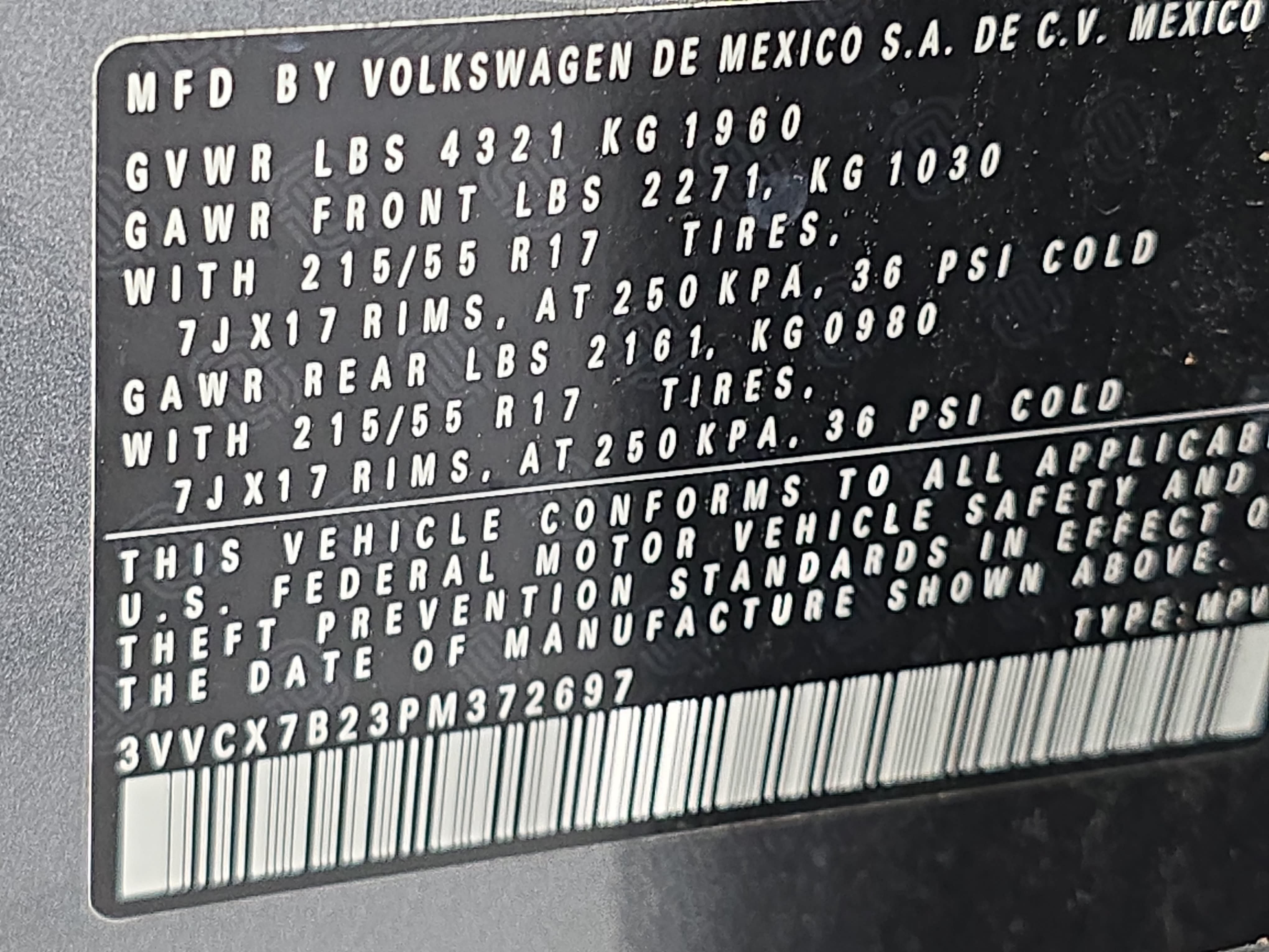 Certified 2023 Volkswagen Taos S FWD image 34