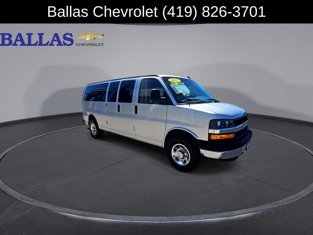 Certified 2018 Chevrolet Express 3500 LT w/ LT Preferred Equipment Group RWD image 2