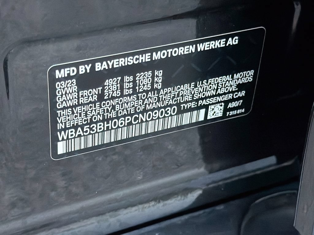 Used 2023 BMW 530i w/ Convenience Package RWD image 45
