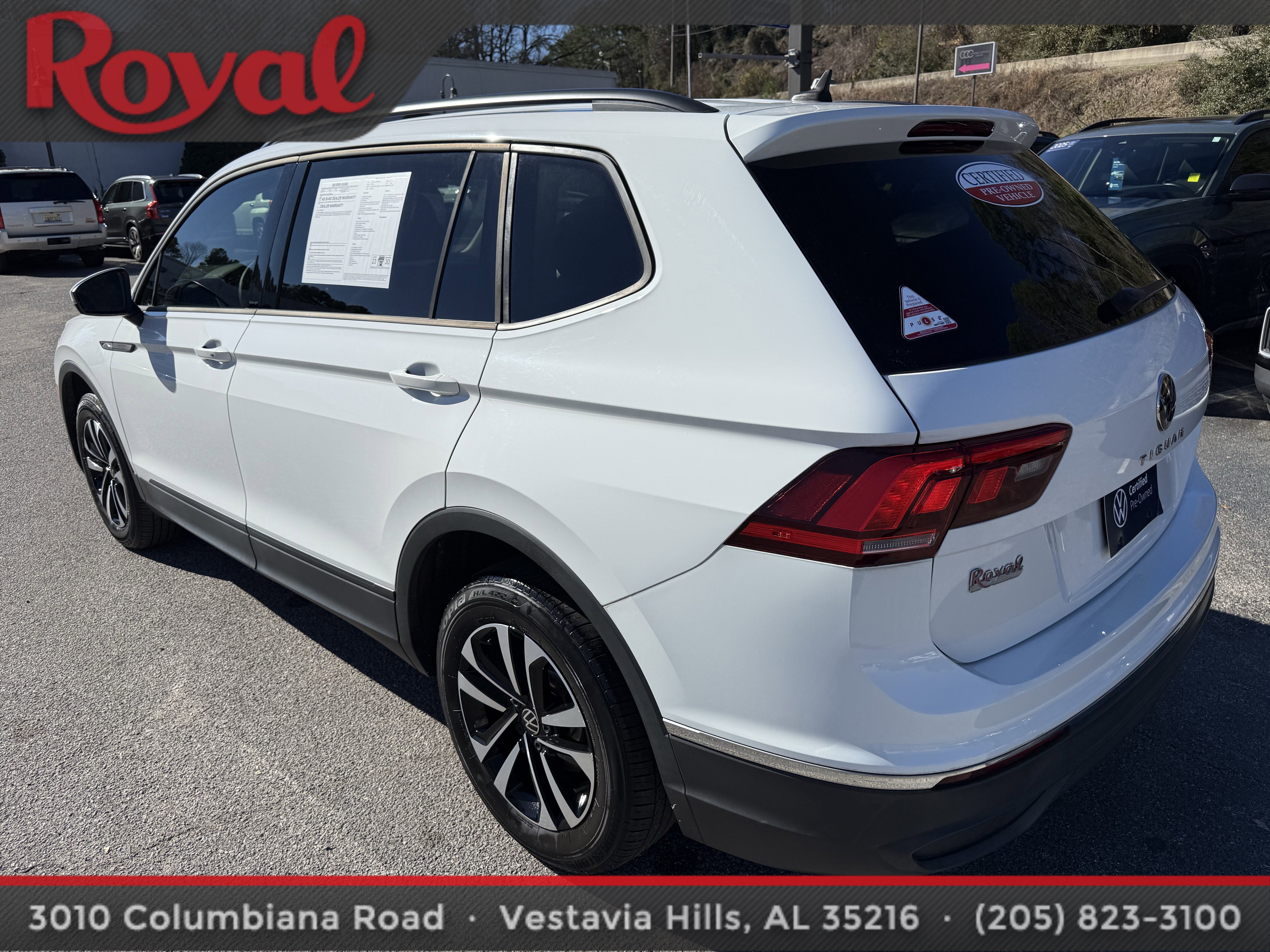 Certified 2022 Volkswagen Tiguan S image 7