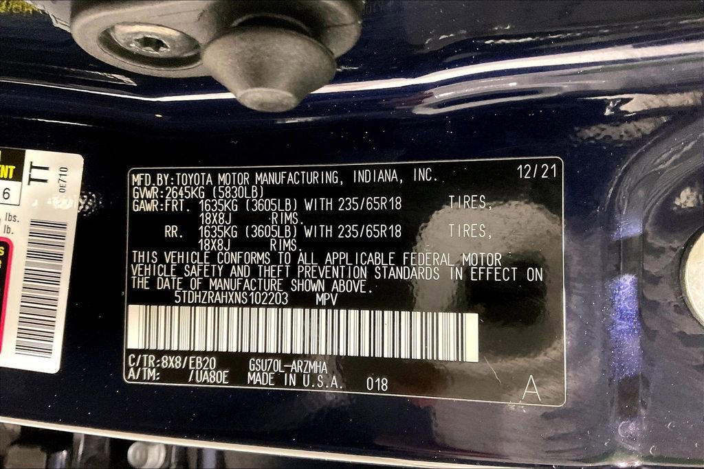 Used 2022 Toyota Highlander XLE image 42