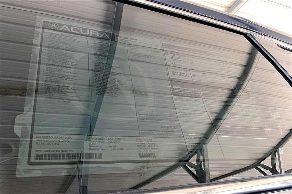 New 2026 Acura MDX w/ Technology Package FWD image 40