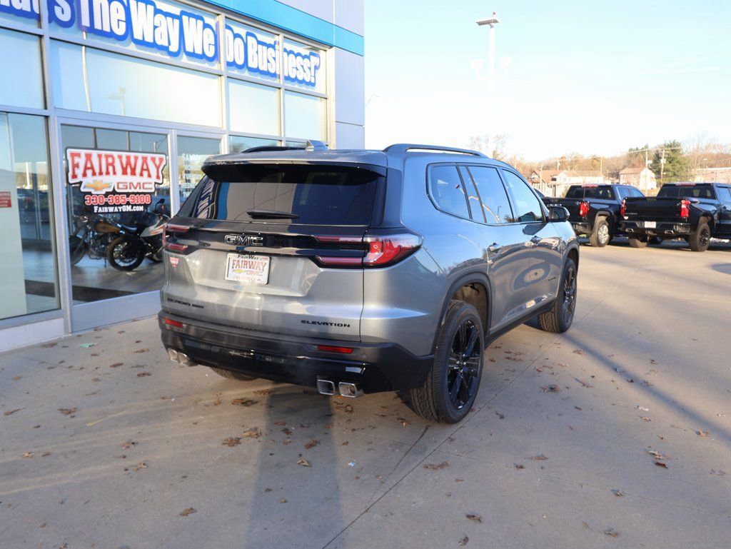 New 2026 GMC Acadia Elevation w/ Black Edition image 3