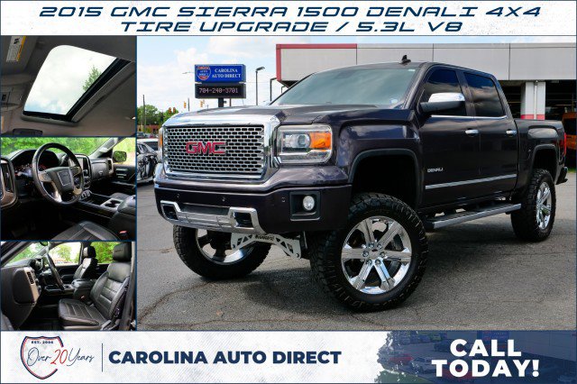 Used 2015 GMC Sierra 1500 Denali w/ Driver Alert Package image 1