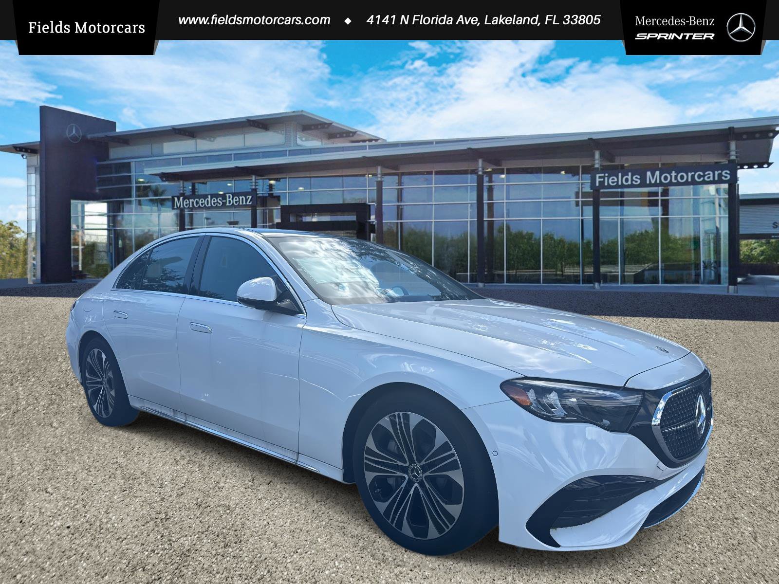 New 2025 Mercedes-Benz E 450 4MATIC Sedan image 1