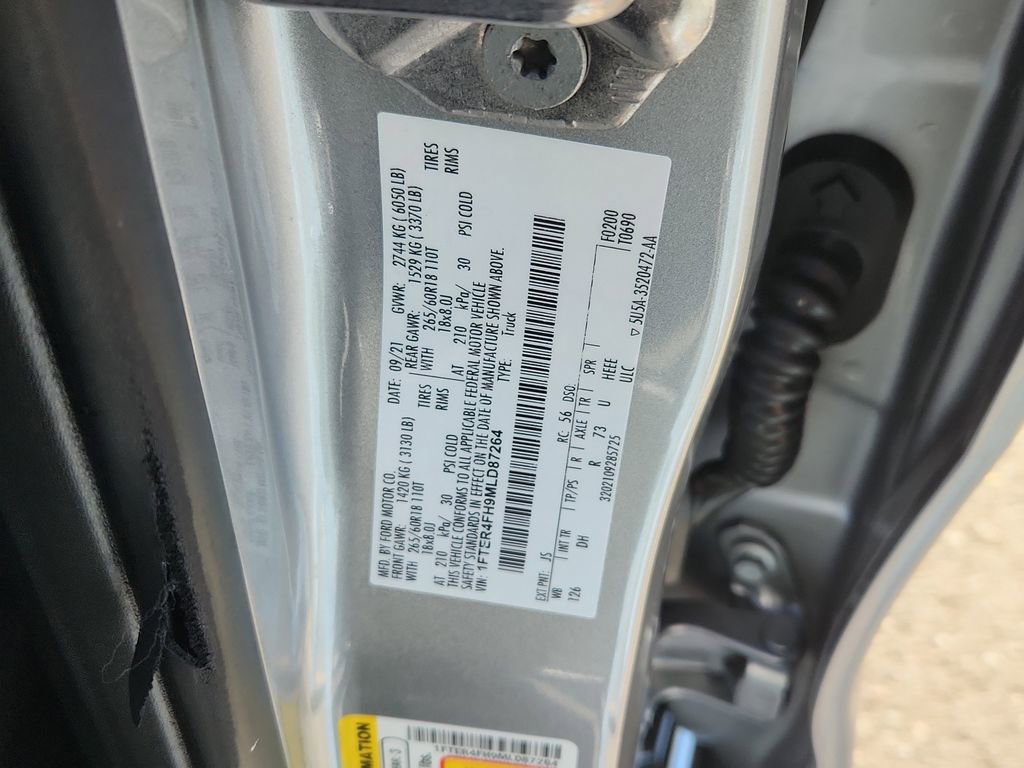 Used 2021 Ford Ranger Lariat w/ Equipment Group 501A High image 22