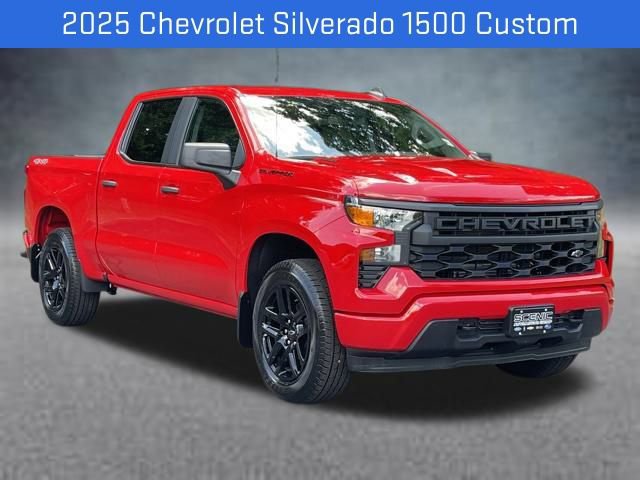 New 2025 Chevrolet Silverado 1500 Custom w/ LPO, Dark Essentials Package