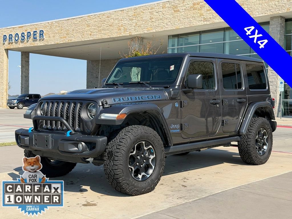 Used 2022 Jeep Wrangler Unlimited Rubicon 4xe w/ Steel Bumper Group AWD/4WD image 8