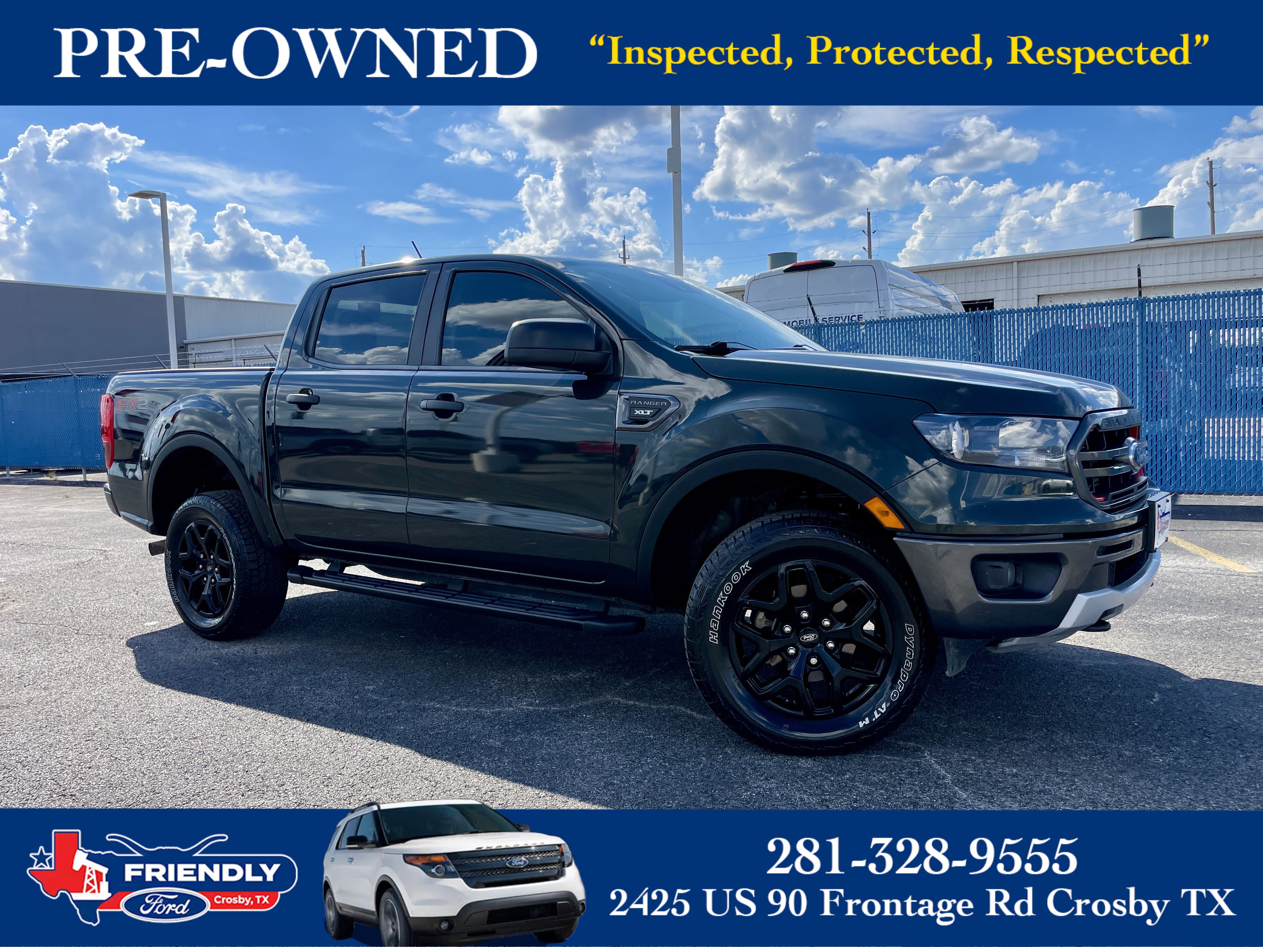Used 2022 Ford Ranger XLT w/ Equipment Group 301A Mid