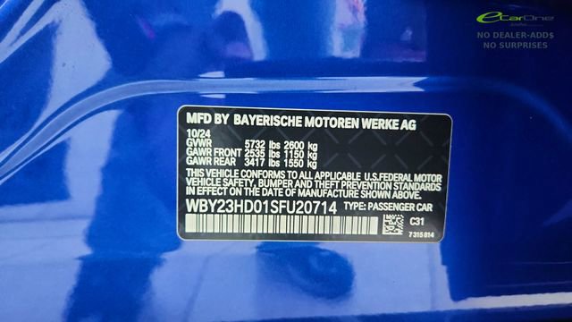 Used 2025 BMW i4 eDrive40 w/ M Sport Package RWD image 63