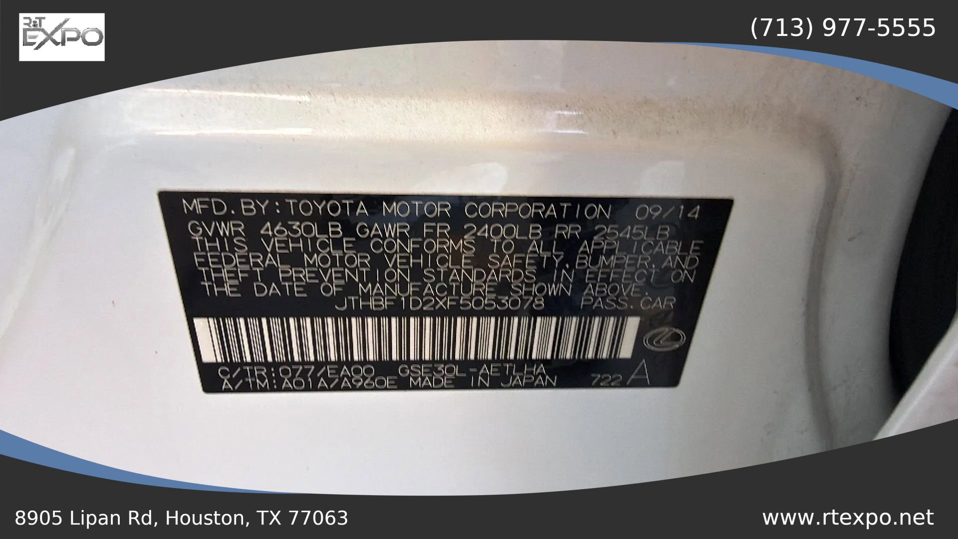 Used 2015 Lexus IS 250 IS 250 Sedan 4D w/ Navigation System Package image 47