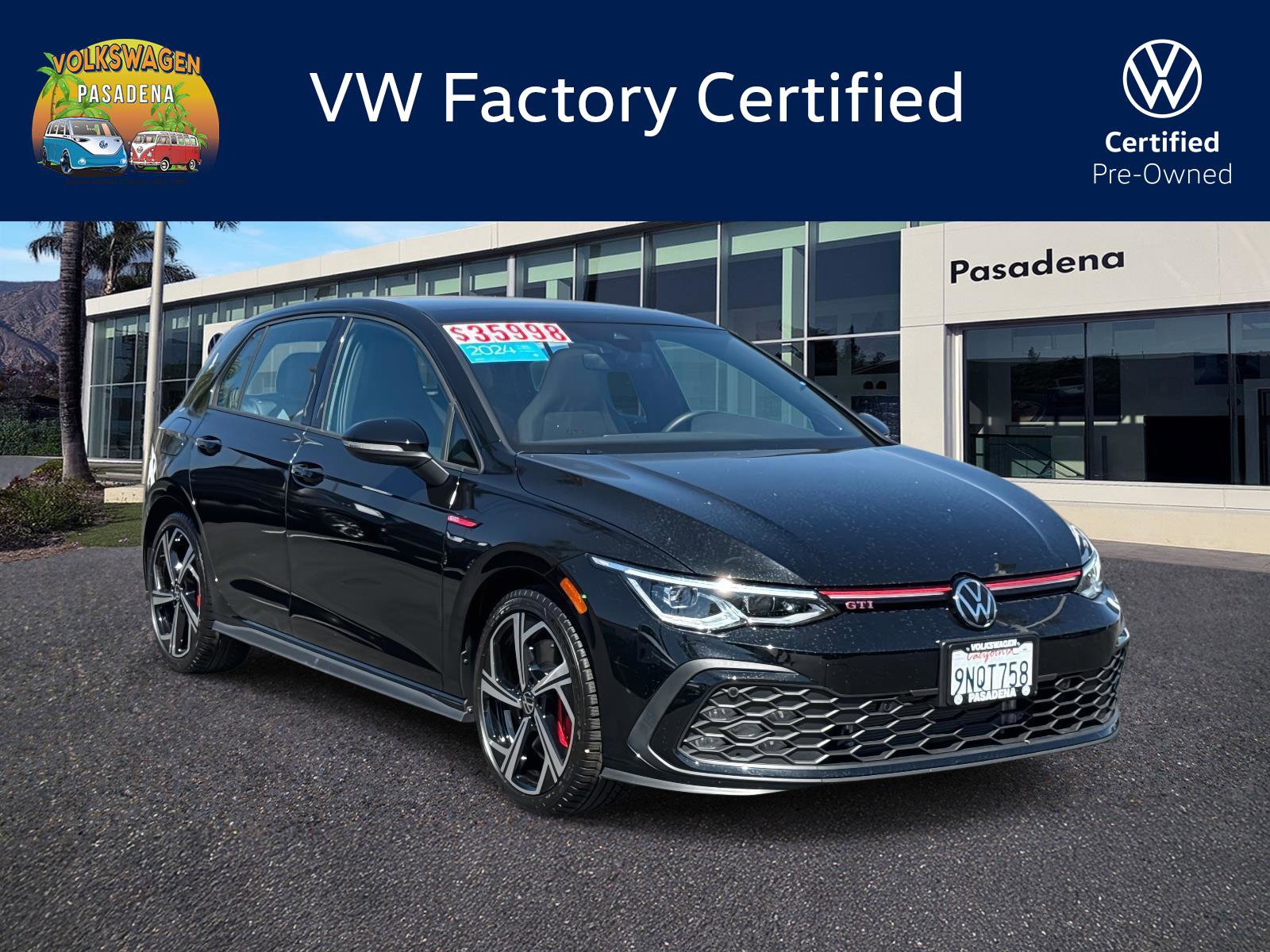 Certified 2024 Volkswagen GTI SE