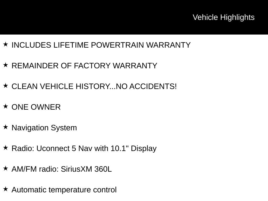 Used 2025 Chrysler Pacifica Limited FWD image 10