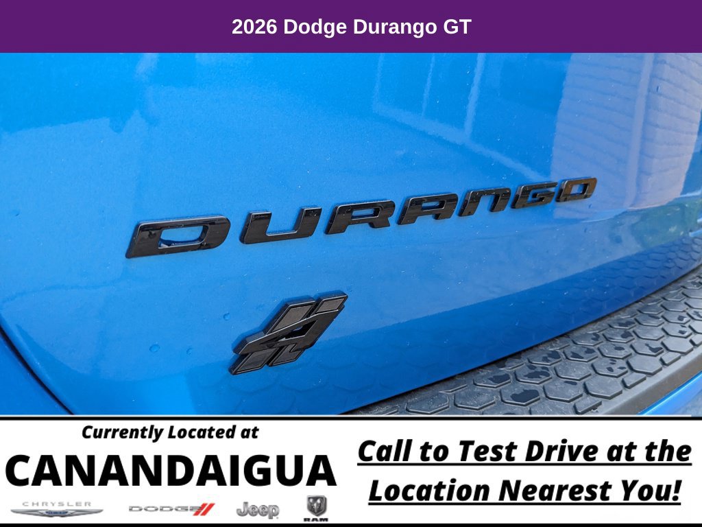 New 2026 Dodge Durango GT w/ Blacktop Package AWD/4WD image 36