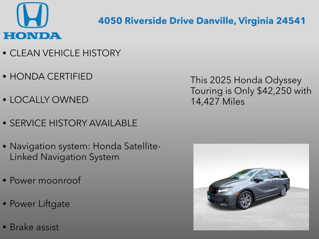 Used 2025 Honda Odyssey Touring image 7