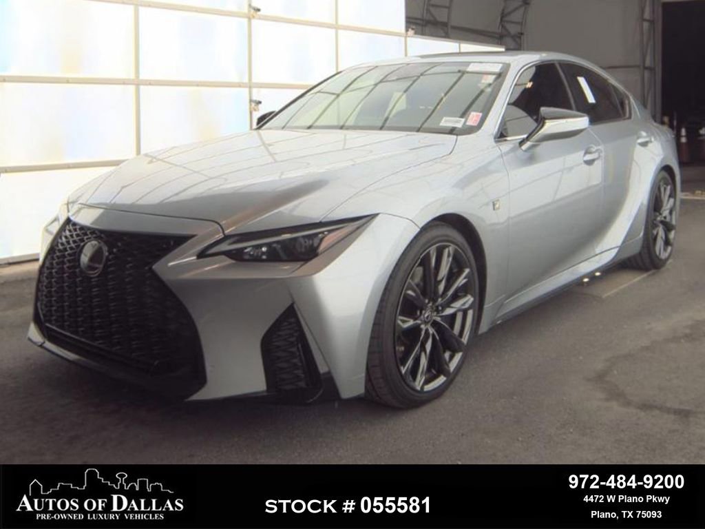 Used 2022 Lexus IS 350 F Sport w/ Navigation Package RWD image 1