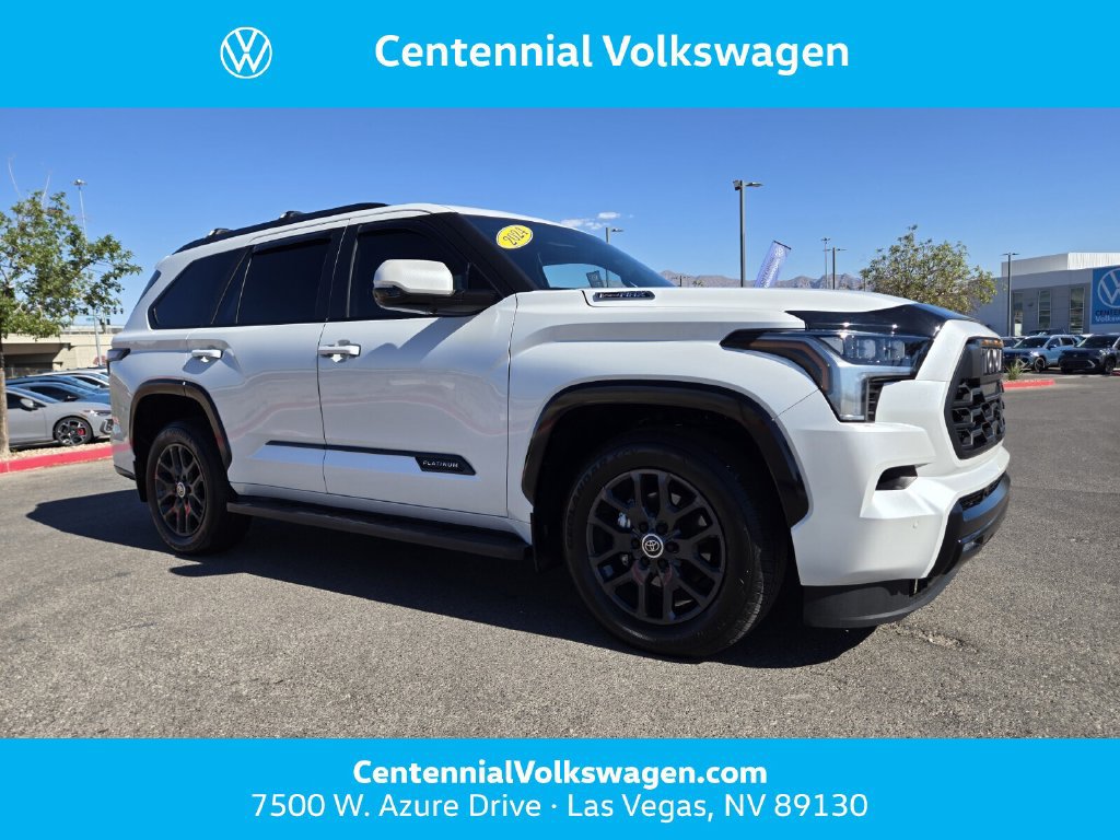 Used 2024 Toyota Sequoia Platinum AWD/4WD image 1