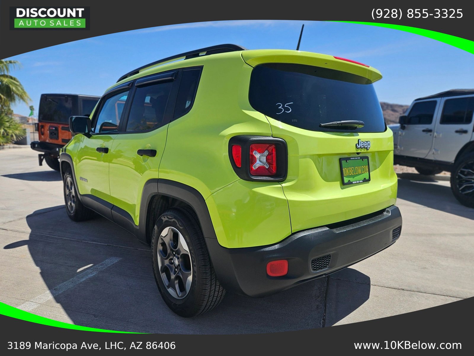 Used 2017 Jeep Renegade Sport w/ Power & Air Group FWD image 5