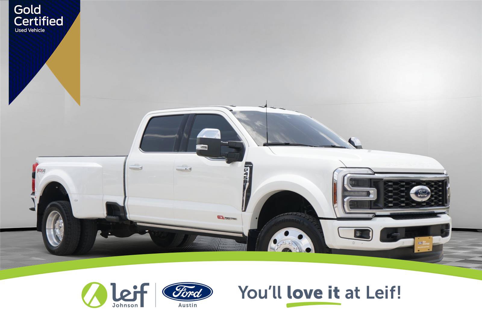 Certified 2025 Ford F450 Platinum w/ Platinum Plus Package AWD/4WD image 1