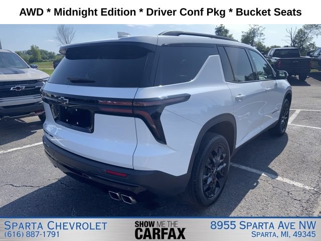 Used 2025 Chevrolet Traverse LT w/ Midnight/Sport Edition AWD/4WD image 3