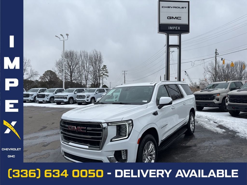 Used 2022 GMC Yukon XL SLT w/ SLT Luxury Package RWD image 1