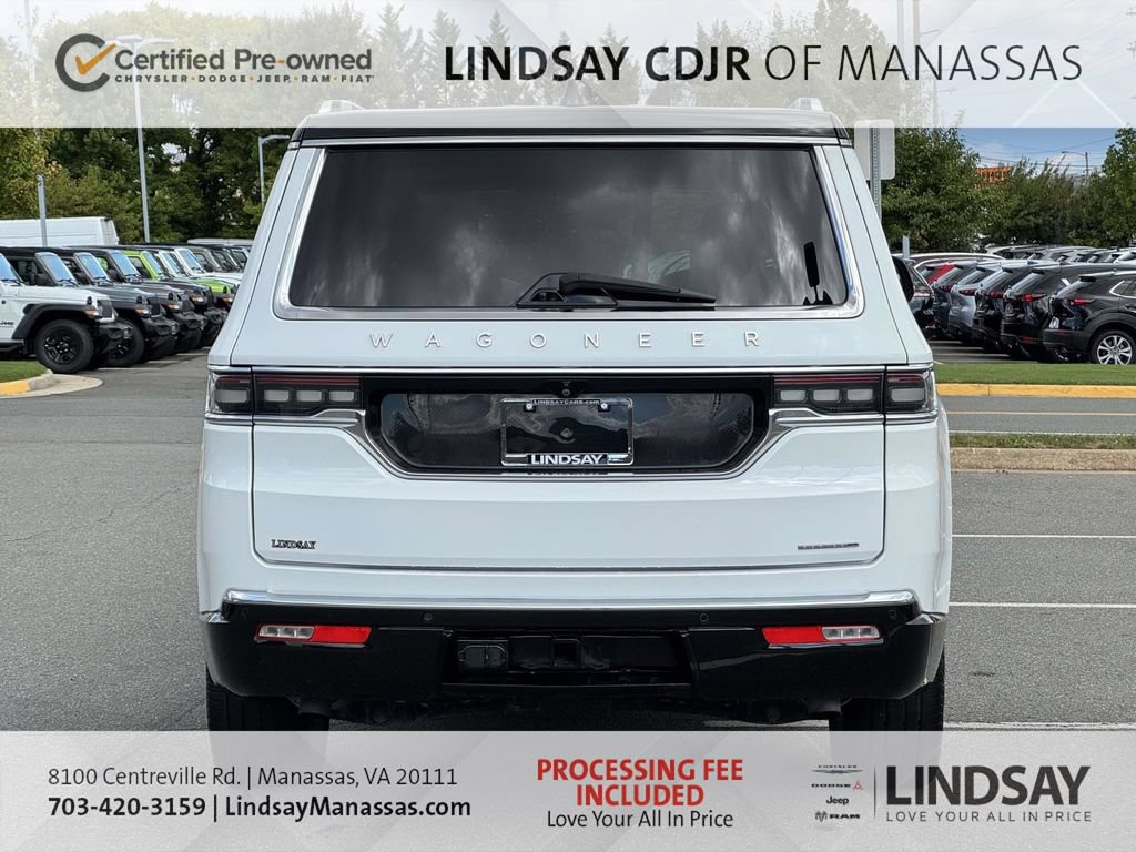 Used 2024 Jeep Grand Wagoneer Series III w/ Rear Seat Video Group 1 AWD/4WD image 8