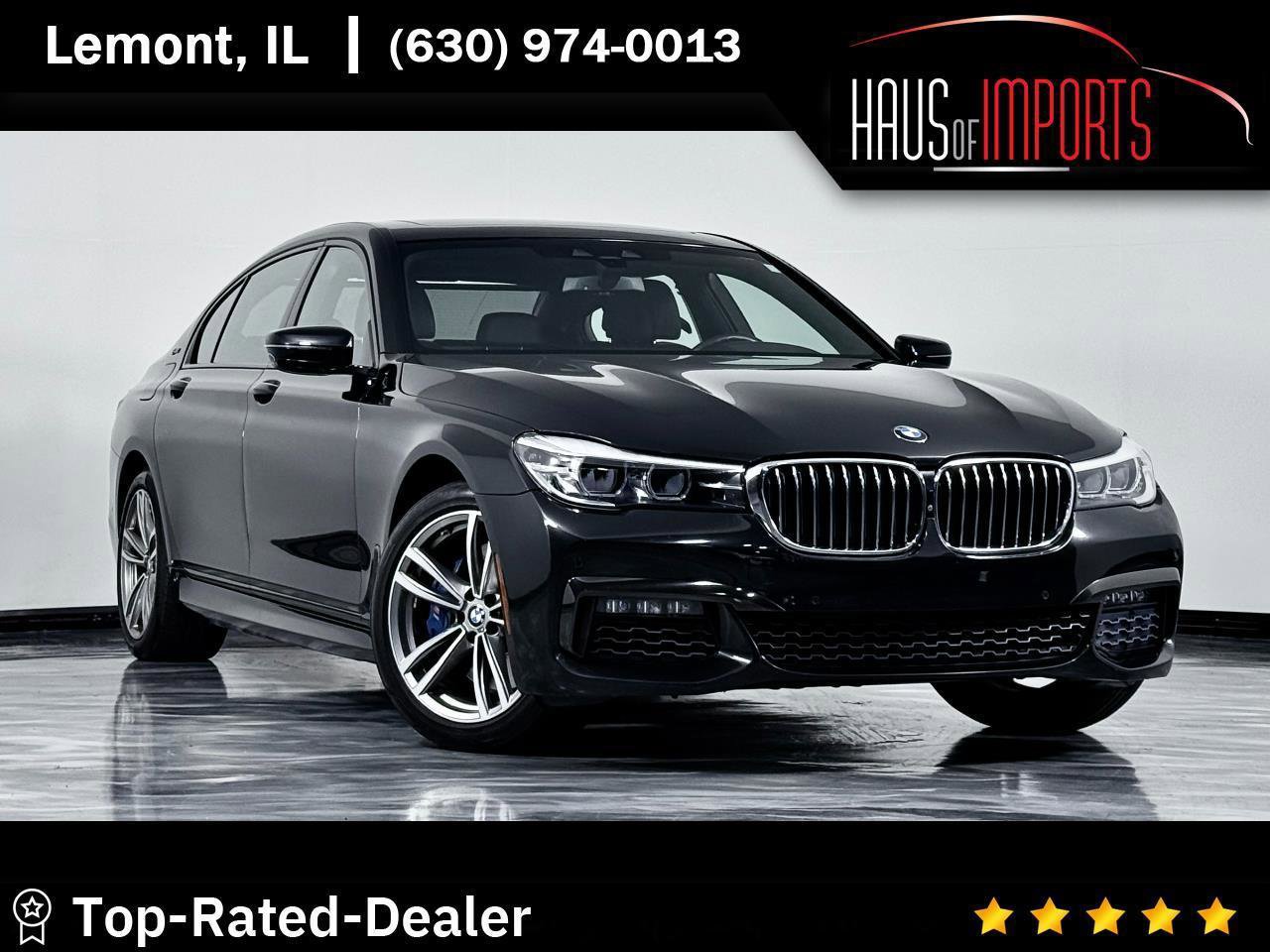 Used 2018 BMW 740e xDrive AWD/4WD image 1