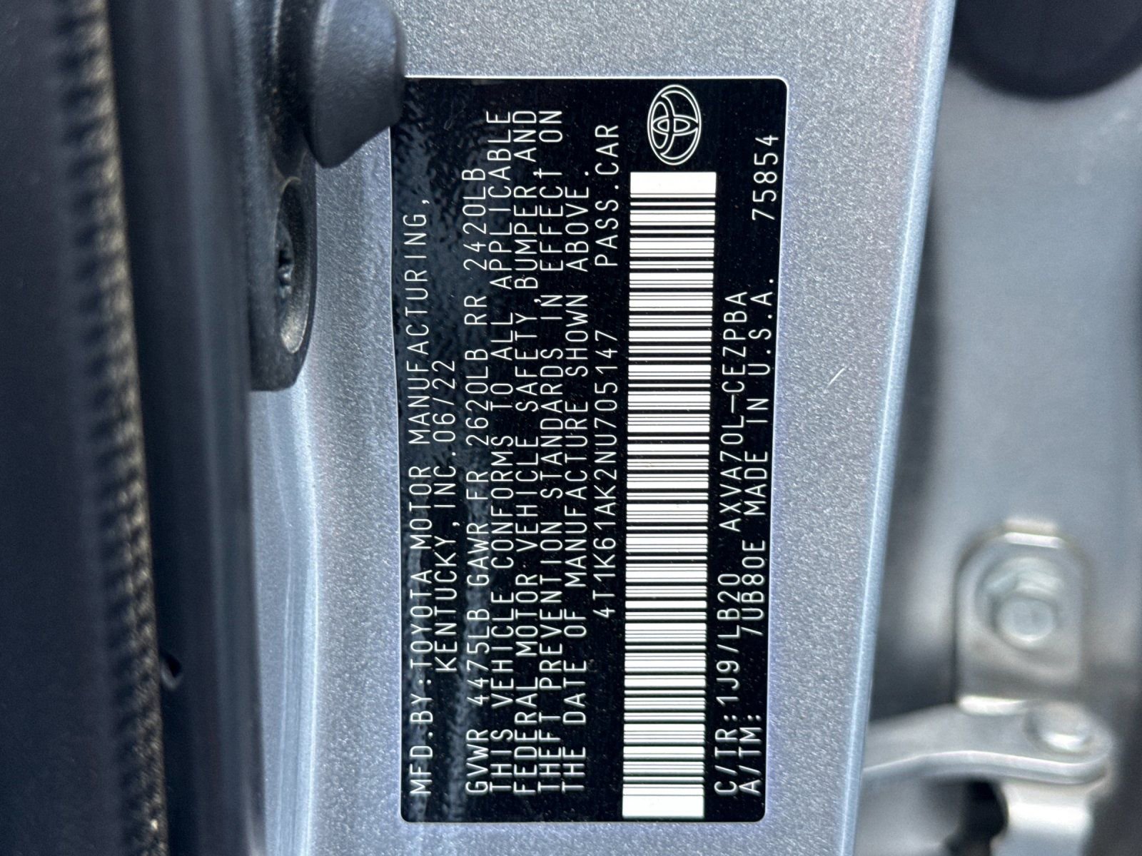 Used 2022 Toyota Camry XSE FWD image 27