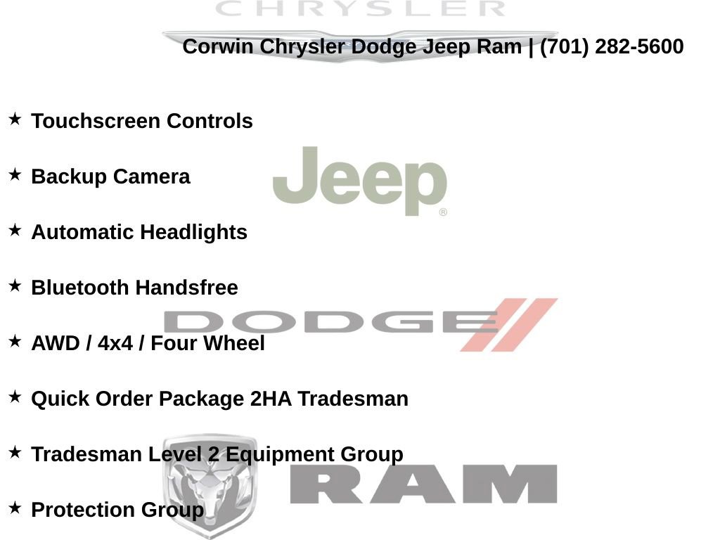 Certified 2024 RAM 2500 Tradesman w/ Chrome Appearance Group AWD/4WD image 8