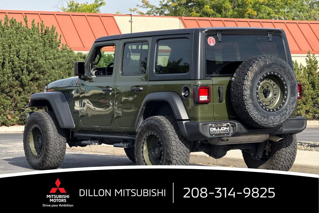 Used 2022 Jeep Wrangler Unlimited Sport AWD/4WD image 6