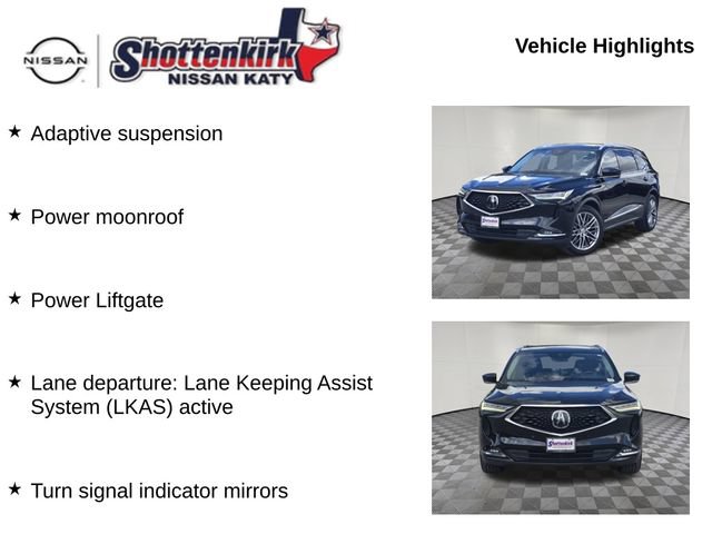 Used 2023 Acura MDX w/ Advance Package AWD/4WD image 12