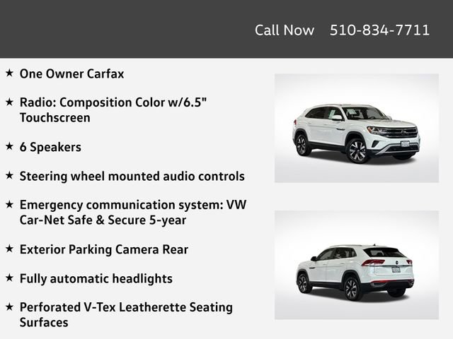 Certified 2023 Volkswagen Atlas Cross Sport SE FWD image 4